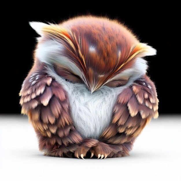 fpdl.in petit hibou tete blanche plumes brunes dort 593294 7824 normal