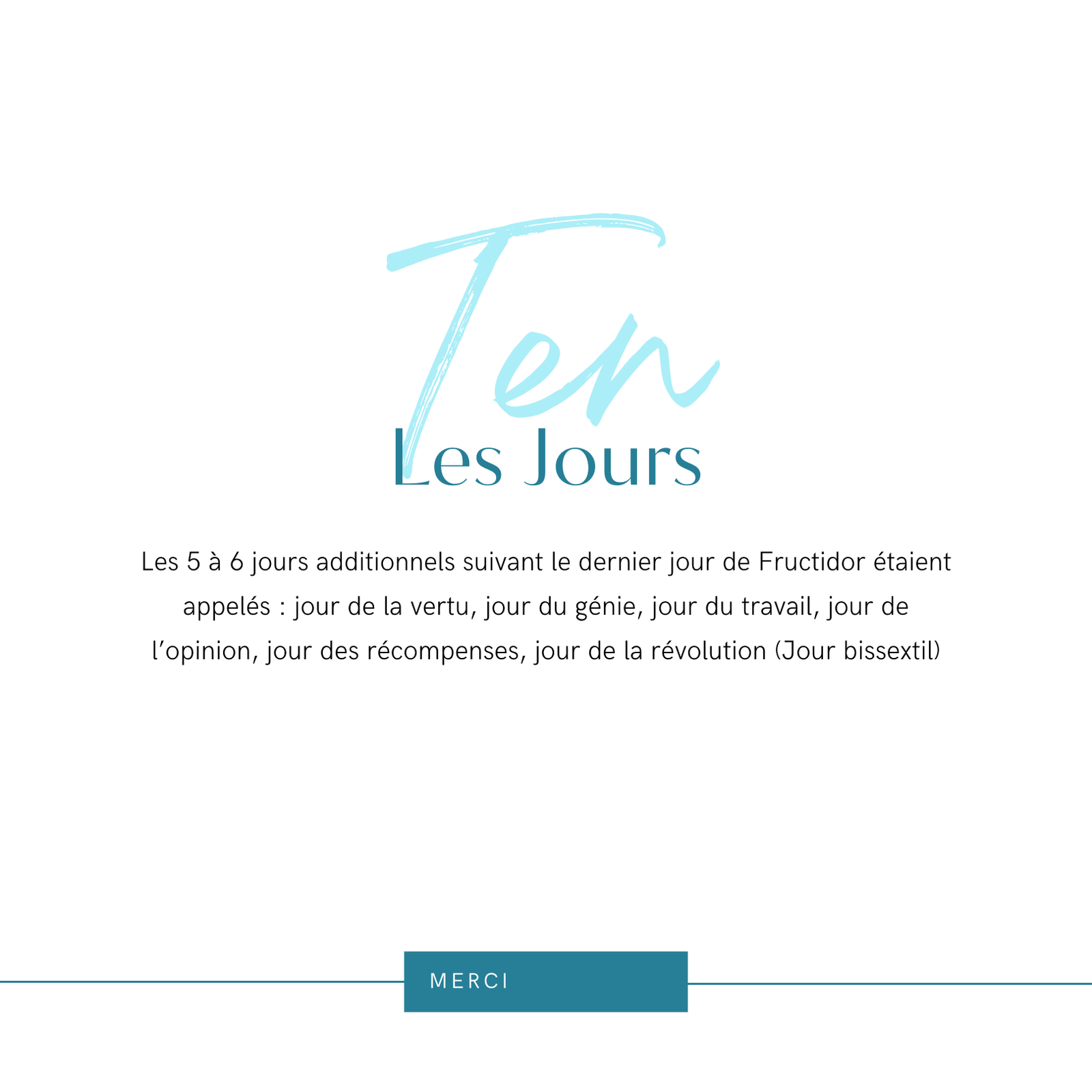 Les jours